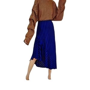 NWT Zara Trafaluc asimmetrical skirt sz L